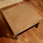 cement table