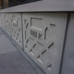 “Milk Crate” bench Dairy Block Denver